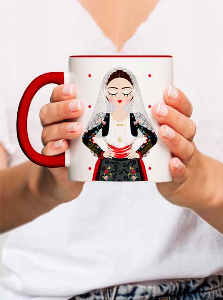 Mug - Rosso - Sognatrice di Banari