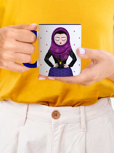 Mug - Blu - Sognatrice di Sorso