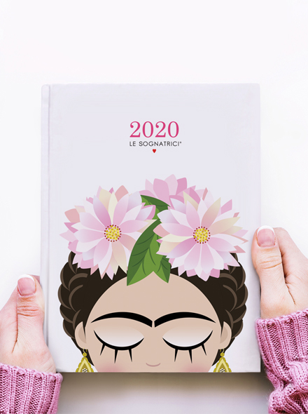 Agenda grande 2020 - Sognatrice Frida Azul