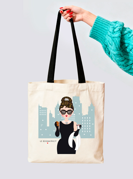 Borsa in tela - Tiffany