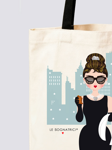 Borsa in tela - Tiffany