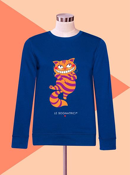 Felpa Azzurra - GA - Stregatto