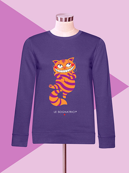 Felpa Viola - GA - Stregatto