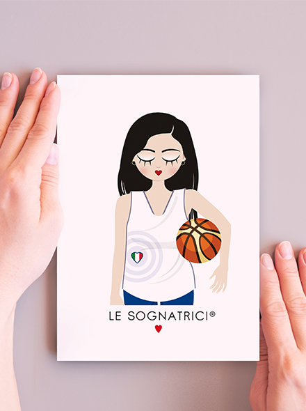 Quaderni (x 2 pz) - Sognatrice I love basket