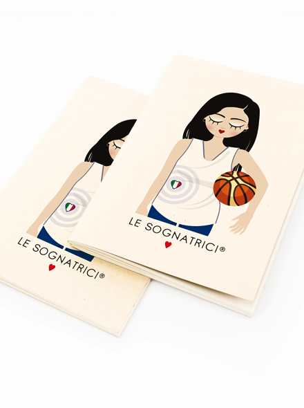 Quaderno Sognatrice I Love Basket