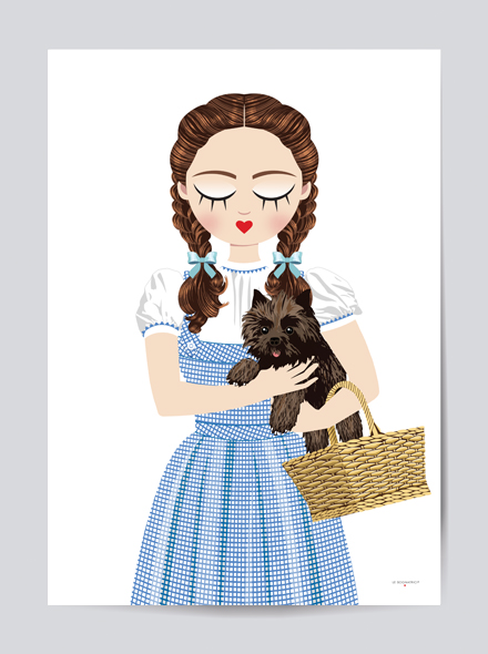 Stampa Fine Art -  - Sognatrice Dorothy