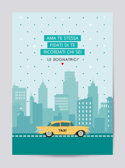 Stampa Fine Art - NYC Yellow Cab - Sognatrice Tiffany