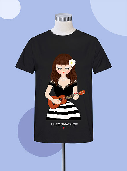 T-shirt Eloisa Ukulele