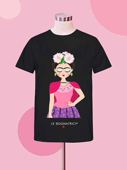 Non definita - Nero - Sognatrice Frida Azul