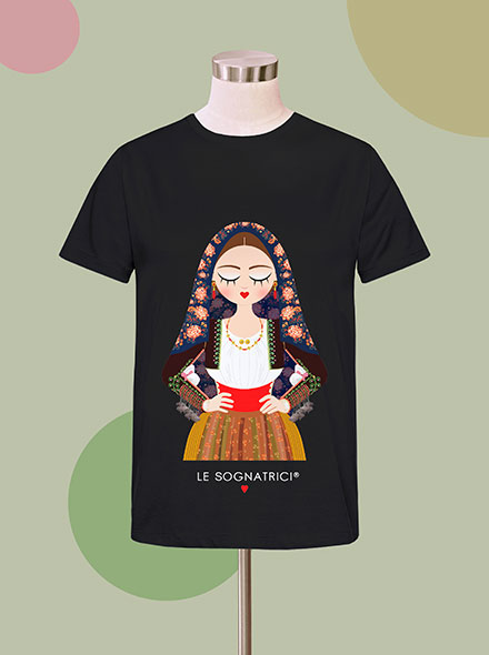 T-shirt Sognatrice di Thiesi