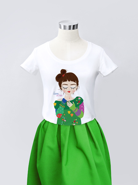 Maglietta T-Shirt Dammi un bacio