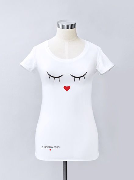 Maglietta T-Shirt Occhicuore
