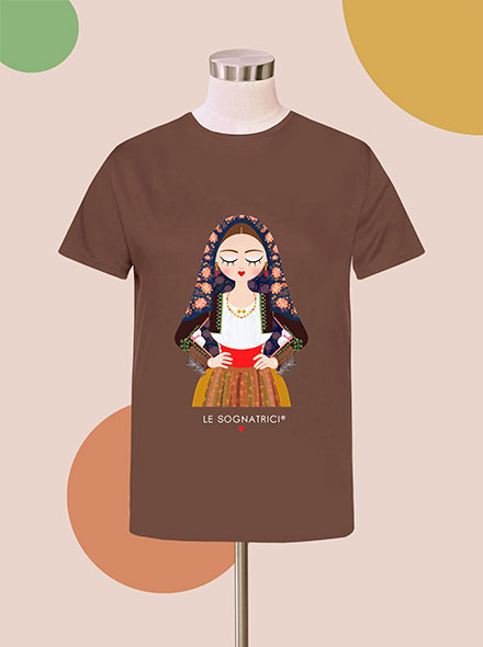 T-shirt - Mocha - Sognatrice di Thiesi