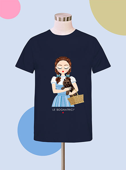 T-shirt - Blu Navy - Sognatrice Dorothy