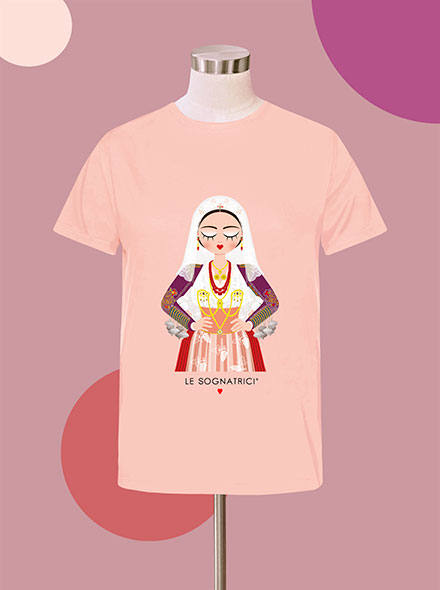 T-shirt - Rosa - Sognatrice di Ittiri